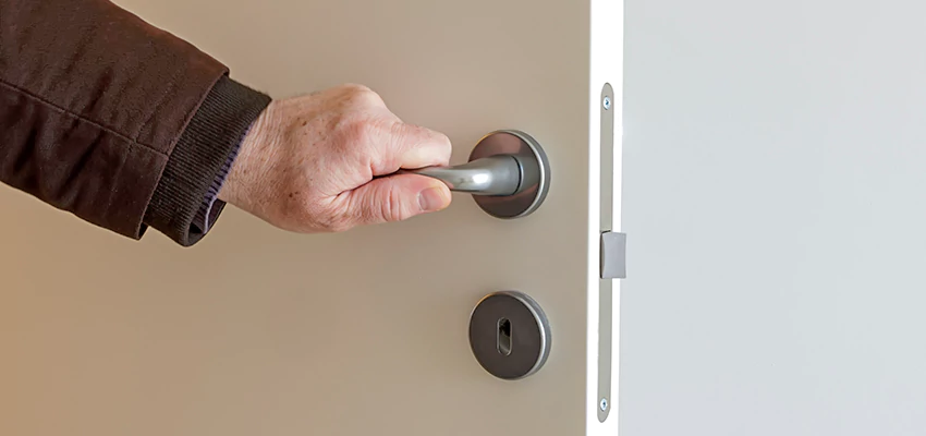 Restroom Locks Privacy Bolt Installation in St Charles, Illinois